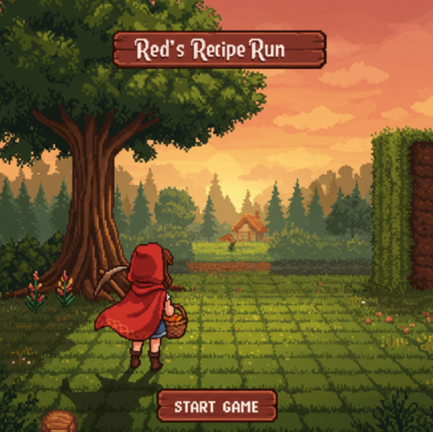 Red's Recipe Run game screenshot